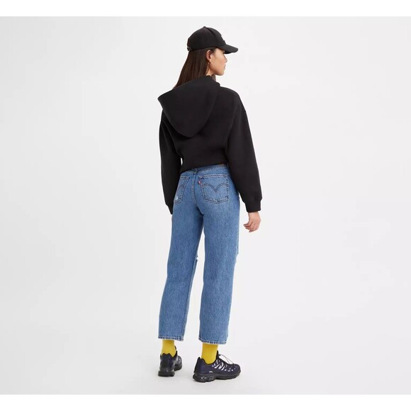 Levi's Premium RIBCAGE STRAIGHT ANKLE WOMEN'S JEANS 29 - Picture 2 of 5